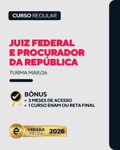 Curso Juiz Federal e Procurador da Rep�blica