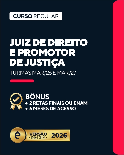 Curso Juiz de Direito e Promotor de Justi�a (24 meses)